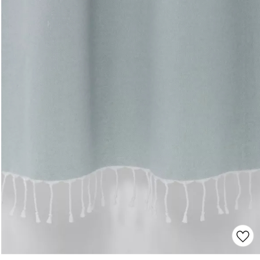Woven Shower Curtain Green/White - Project 62 - Picture 5 of 16